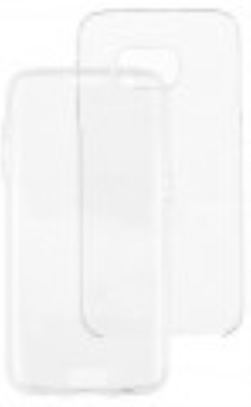 AREA Custodia cover fronte retro per Samsung Galaxy S7 Edge Area Dual Cover Compact 2 trasparente